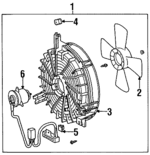 8859050110 - HVAC: Fan Assembly for Lexus: LS400 Image