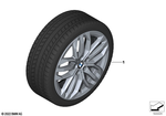 36115B31424 - : Tpm Wheel W/Tire Winter Frozen Gunmetal for BMW Image