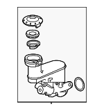 46100T2AA02 - : Master Cylinder for Honda: Accord Image
