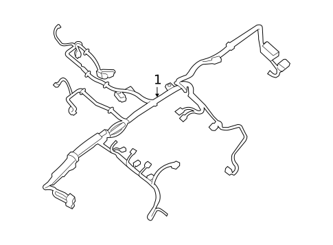 Wiring Harness for 2010 Jeep Liberty #0