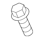 81466122G - Body: Cowl Top Panel Bolt for Nissan Image