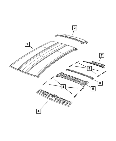 Roof for 2017 Fiat 500X #0
