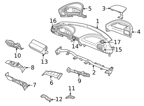 Instrument Panel for 2001 BMW Z3 #0