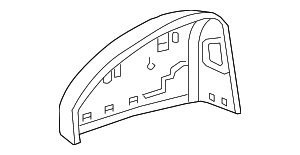 8W0857527ROH - Body: Cap for Audi Image