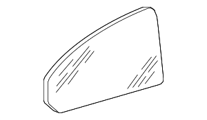 8W0857535C - Body: Door Mirror Glass for Audi Image