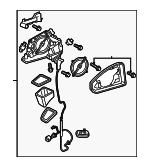 8W1857409AB9B9 - : Mirror Assembly for Audi: A4 allroad Image
