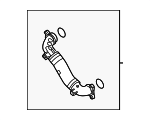 11539847751 - Cooling System: Cooling Pipe for BMW Image
