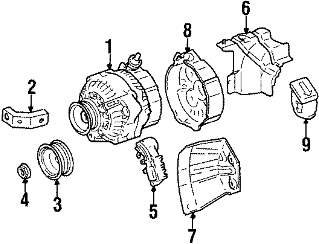 2703917230 - : Rear Cover for Lexus Image
