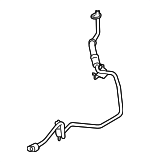 32416791638 - Steering: Pressure Hose for BMW: 530i, 535i, 535i GT, 535i GT xDrive, 535i xDrive, 540i, 550i, 550i GT, 550i GT xDrive, 550i xDrive, 640i, 640i Gran Coupe, 640i xDrive, 640i xDrive Gran Coupe, 650i, 650i Gran Coupe, 650i xDrive, 650i xDrive Gran Coupe, 740Li xDrive, 750i xDrive, 750Li xDrive, Alpina B6 xDrive Gran Coupe, Alpina B7 xDrive, Alpina B7L xDrive, M6, M6 Gran Coupe Image