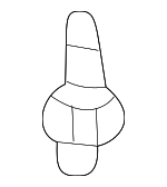 90467A0008 - Body: Bumper Cover Retainer for Scion: tC, xB | Toyota: 4Runner, Avalon, Camry, Celica, Corolla, FJ Cruiser, Highlander, Land Cruiser, Matrix, MR2 Spyder, Paseo, Prius, RAV4, Sequoia, Sienna, Solara, Tacoma, Tercel, Tundra, Yaris Image