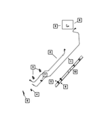 68610964AA - Fuel and Accelerator Pedal: Fuel Supply Tube for Mopar Image