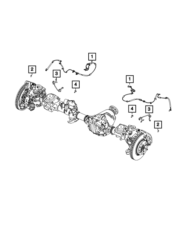 6513057AA - Electrical: Hex Head Screw And Coned Washer for Mopar Image