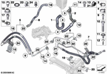 32416850665 - Steering: Suction Pipe for BMW Image