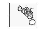 28130C5420 - : Intake Hose for Kia Image