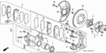 45022SM5506 - Chassis: PAD SET, FR. for Honda Image