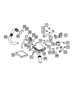 6104121AA - Fuel: Hex Flange Head Screw for Mopar Image