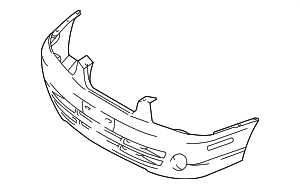 865102D100 - : Bumper Cover for Hyundai Image