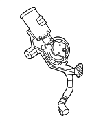 16137440377 - Emission System: Vent Pipe for BMW: 750i xDrive, 840i, 840i Gran Coupe, 840i xDrive, 840i xDrive Gran Coupe, Alpina B8 Gran Coupe, M8, M8 Gran Coupe, M850i xDrive, M850i xDrive Gran Coupe Image