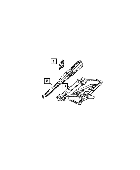 Jack Stowage for 2018 Dodge Challenger #0