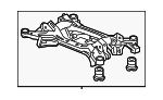 50300T2AA50 - Suspension: Suspension Cross-member for Honda: Accord Image