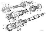 23121224508 - Manual Transmission: Ball Bearing for BMW Image