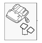 928001E200OR - : Overhead Console for Hyundai: Accent Image
