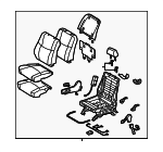 71100AC340B6 - : Seat Assembly for Toyota Image