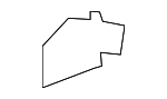 4G0867632 - Body: Kick Panel Retainer for Audi Image