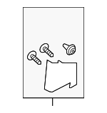 876502W0004X - Body: Inner Cover for Hyundai: Santa Fe, Santa Fe Sport, Santa Fe XL Image