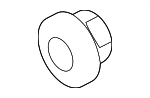 99907607801 - Body: Side Support Nut for Porsche: 718 Boxster, 718 Cayman, 718 Spyder, 911, Boxster, Cayman, Macan, Panamera Image