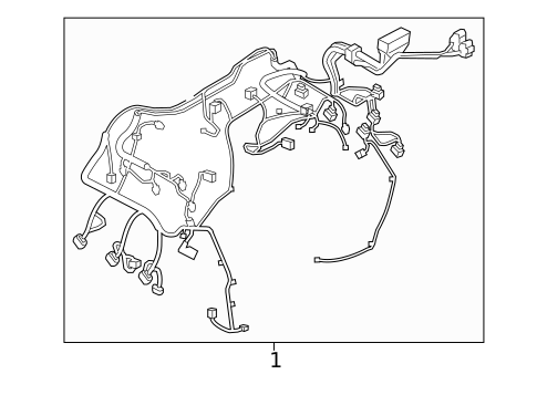 Wiring Harness for 2022 Porsche 911 #0