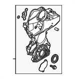 114105WJA00 - Engine: Front Cover for Honda: Clarity, Insight Image