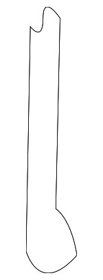 695551F000 - Body: Fuel Door Bumper for Hyundai: Entourage Image