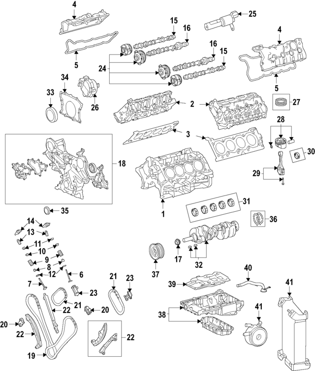 1140180832 - Engine: Cylinder Block for Lexus Image