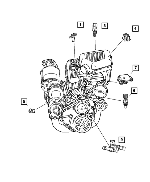Sensors for 2006 Jeep Wrangler #0