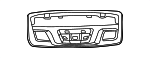63317910816 - Body: Overhead Lamp for BMW Image