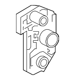 63217263535 - : Socket for BMW: 528i, 528i xDrive, 535i, 535i xDrive, 550i, 550i xDrive, ActiveHybrid 5, M5 Image