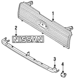 7489860A00 - Body: Hook for Nissan Image