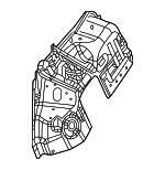 68589183AA - Body: Inner Wheelhouse for Dodge: Charger Daytona Image