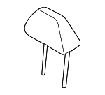 88700L1510VSX - Body: Headrest for Hyundai: Sonata Image