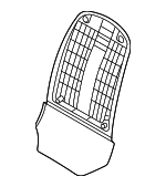 88390L1300NNB - Body: Seat Back Panel for Hyundai Image