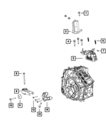 6510300AA - Transmission: Hex Head Screw And Washer for Mopar Image