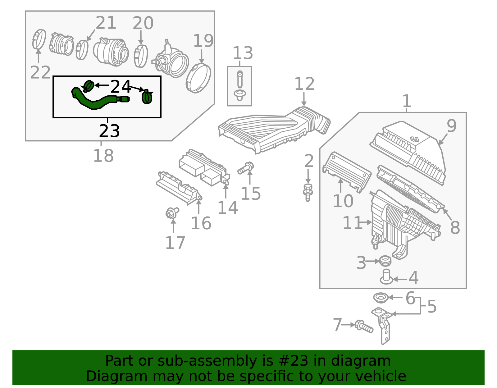 26710-2B720 - High-Quality PCV Valve Hose for 2016-2018 Hyundai Tucson ...