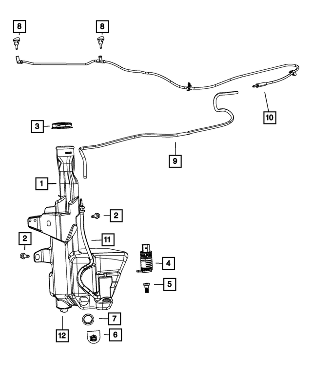 68210091AA - Electrical: Isolator for Mopar Image image