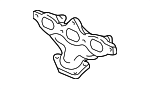 18010P8AA01 - : Exhaust Manifold for Acura Image