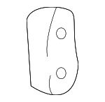 18215S84A20 - Exhaust: Intermediate Pipe Hanger for Acura Image