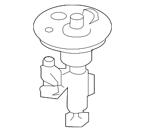 42081FL040 - Fuel System: Fuel Sender Unit for Subaru: Crosstrek, Forester, WRX Image