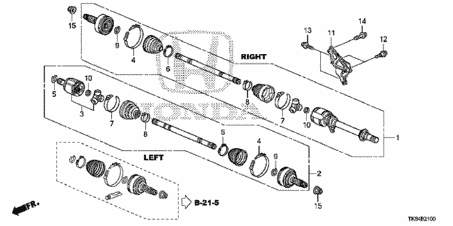 Driveshaft for 2016 Honda Odyssey #0