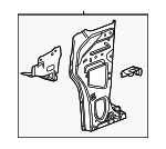 84200473 - Body: Inner Hinge Pillar for Buick: LaCrosse Image