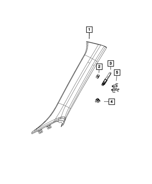 Panels - Moldings - Scuff Plates, Pillar, Cowl, 1/4 Panel Trim and Cargo Covers for 2022 Jeep Grand Cherokee L #5